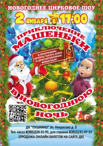 Приключения Машеньки в новогоднюю ночь