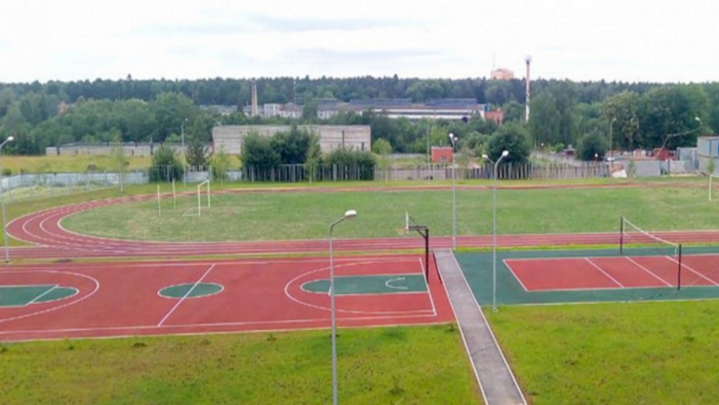 Новая школа в Пушкино: стадион