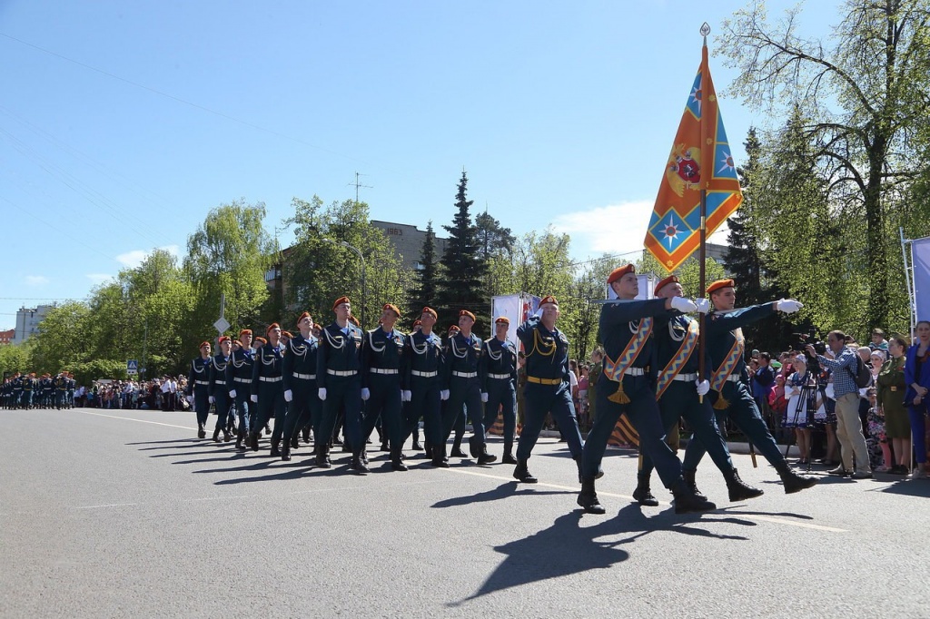 Парад Победы в Пушкино