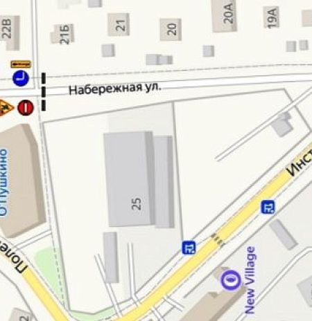 Часть улицы Набережной в мкр Новая деревня перекрыта