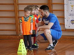 Футбольные тренировки в детских садах