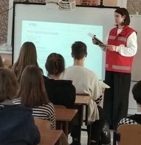В Образовательном комплексе № 1 города Пушкино состоялось просветительское мероприятие о донорстве крови