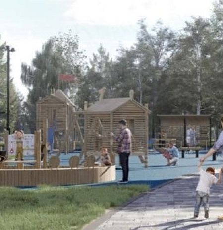 Благоустройство зоны отдыха у реки Уча в округе Пушкинский завершится в июне